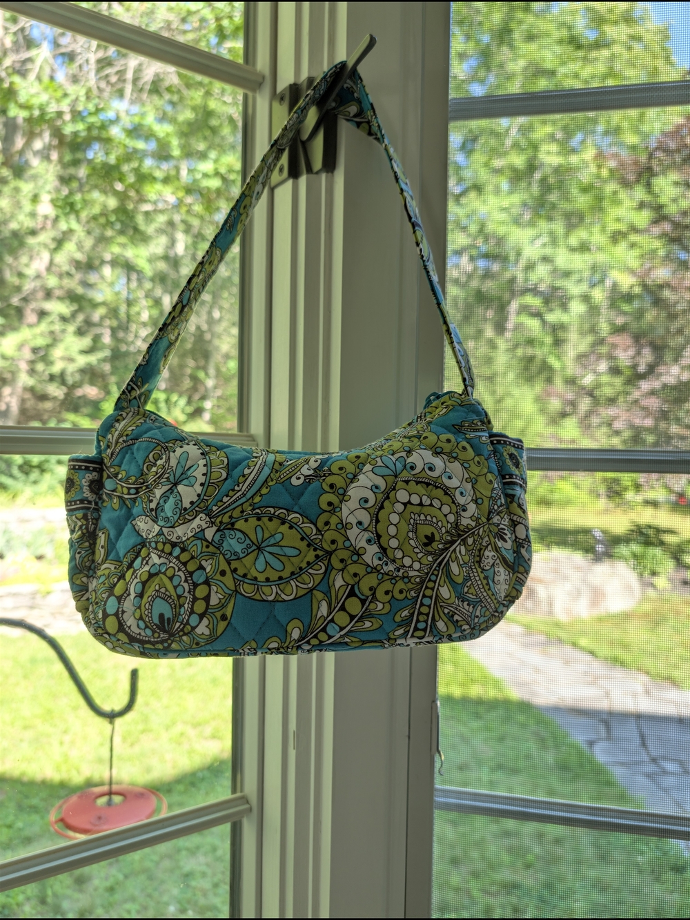 Vera Bradley Peacock Paisley Shoulder Bag - Picture 2 of 9